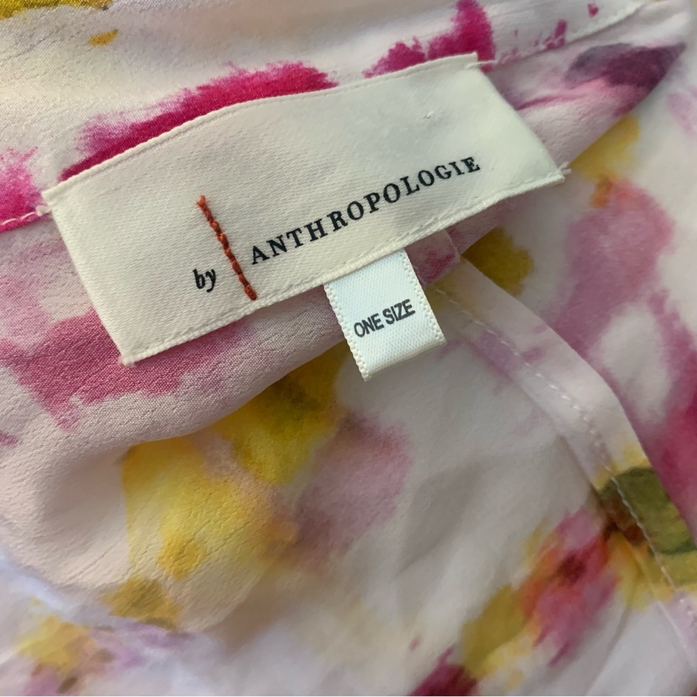 Anthropologie Tye Dye Combo Colorful Kimono Wrap - Picture 7 of 11